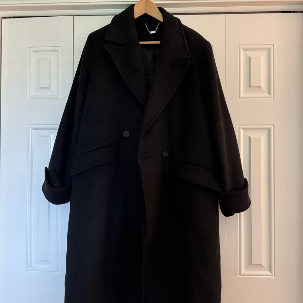 Mabel Double Breasted Oversized Coat - All Saints